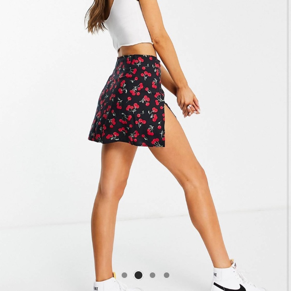 Motel // mini cherry skirt